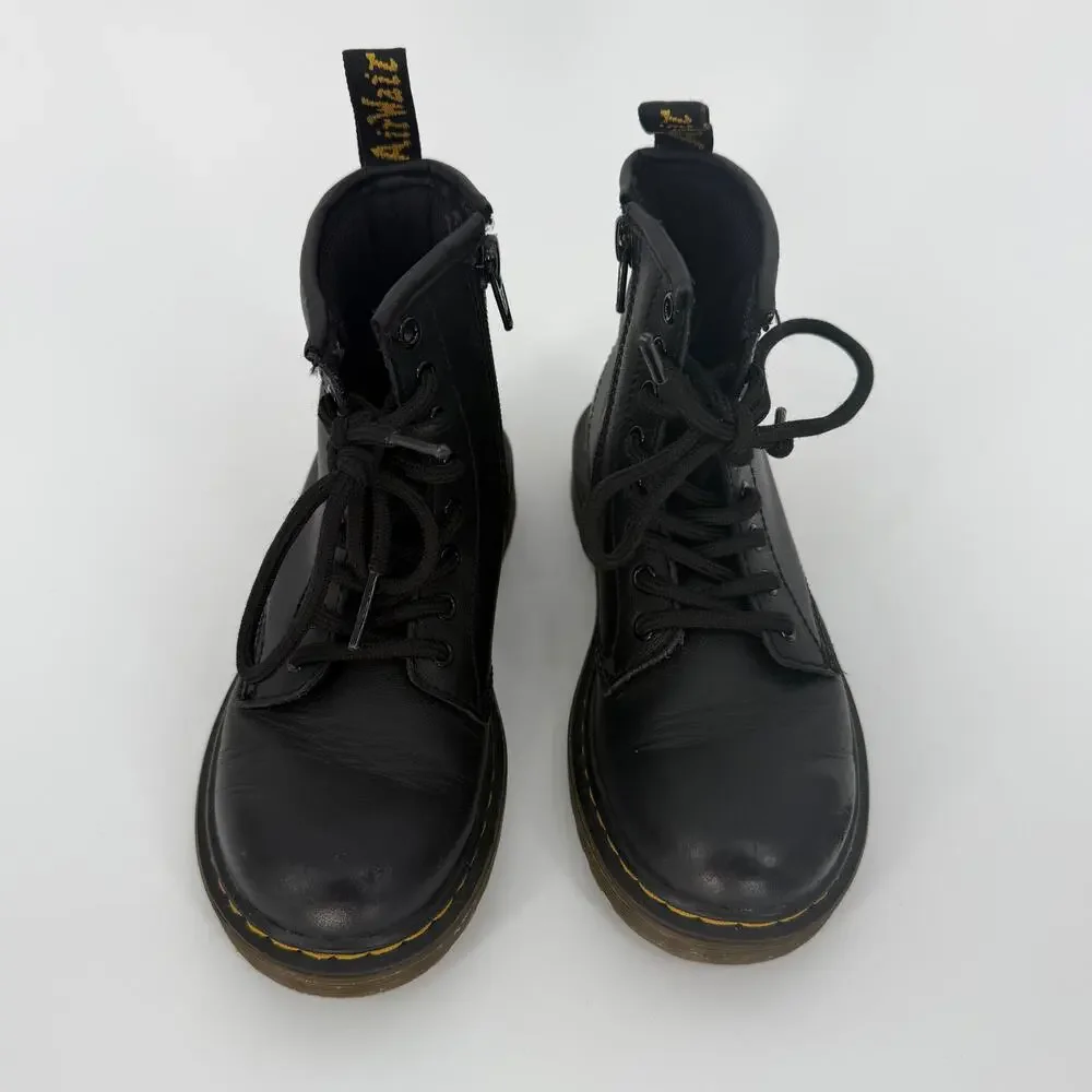 Dr. Martens AirWair Shoes‎ With Bouncing Soles Zipper Black Kids Size 12